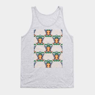 Carrot and Knife Coat of Arms Tank Top